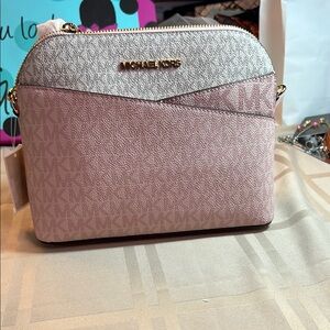 Michael Kors Pink ❤️ and Gray awesome bag